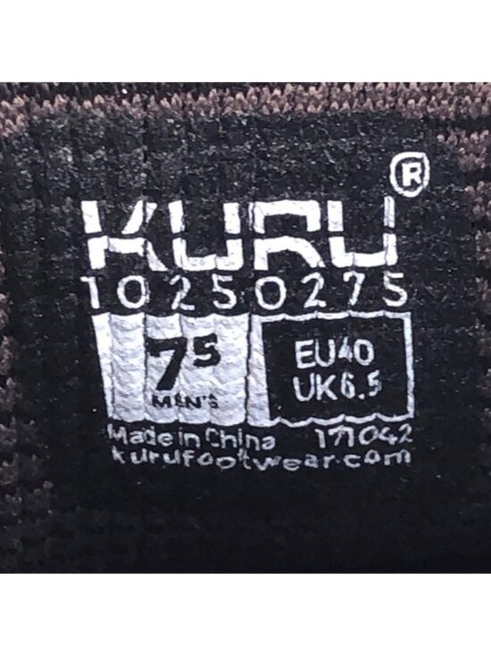 Kuru Kivi Brown Leather Walking Shoes 7.5 main image 10